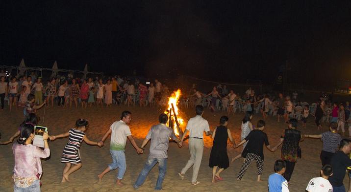 双月湾情人岛沙滩能够露营吗,双月湾看日落露营最佳地点