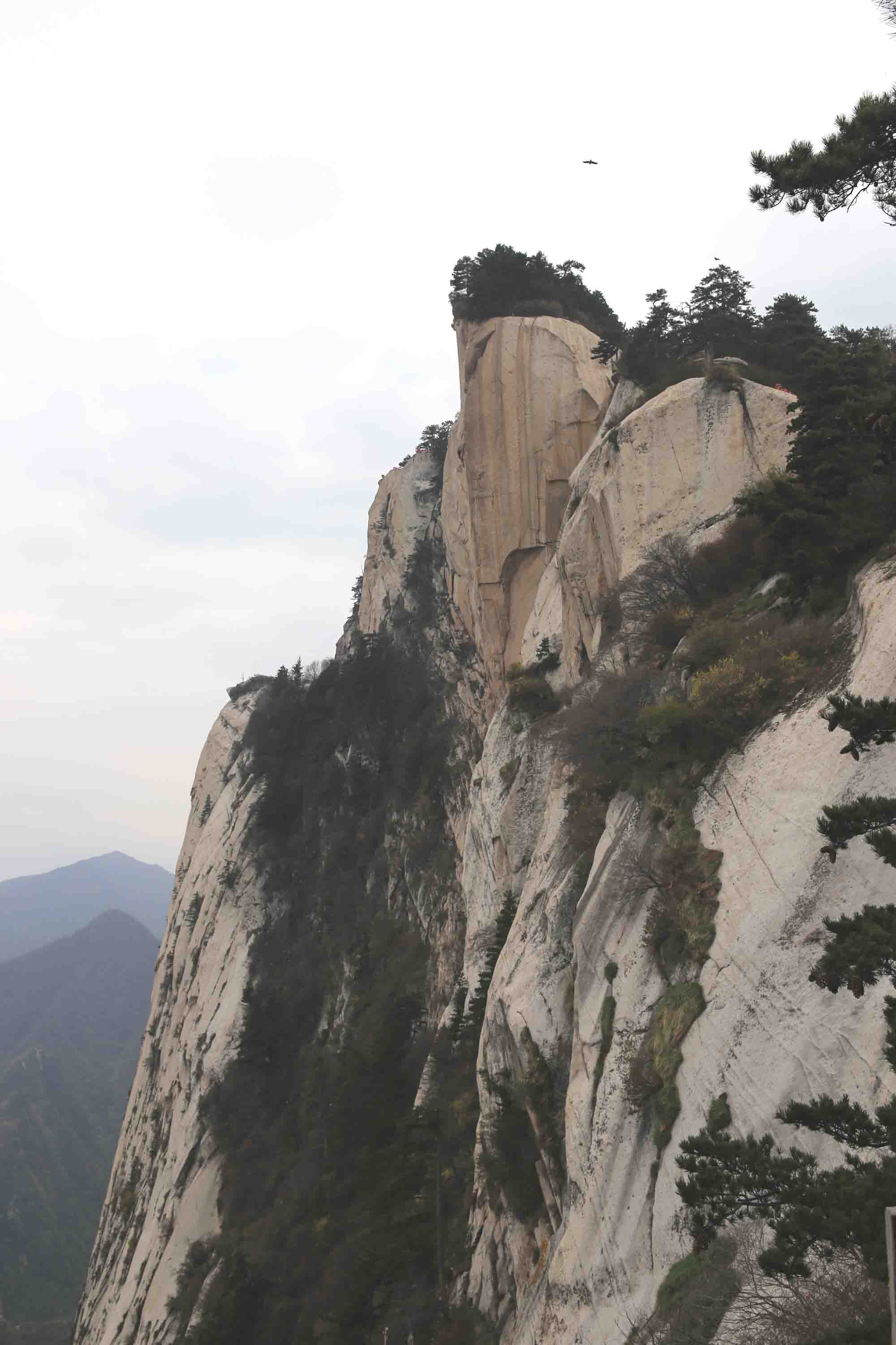 不到华山不知山之奇险,不登华山不知山峰之险