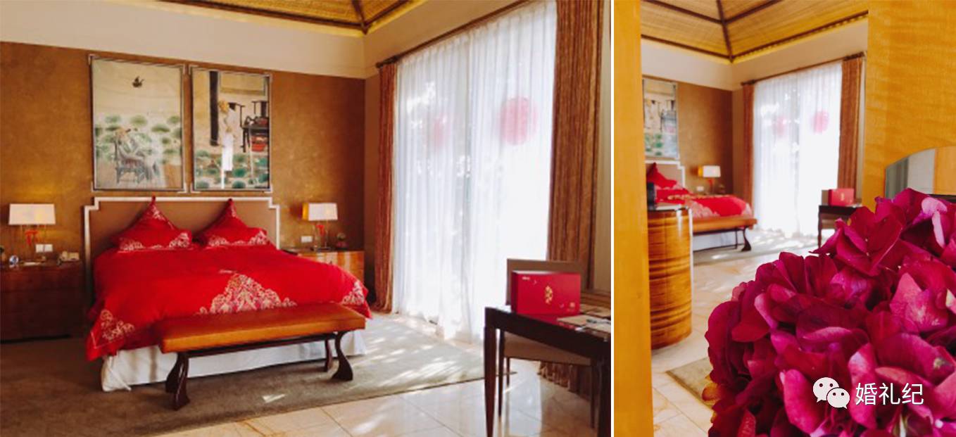 刘诗诗钟丽缇礼服搭配,刘诗诗大婚同款四件套