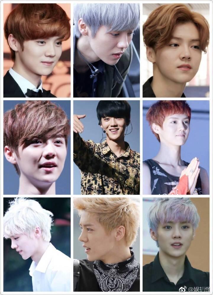 鹿晗新发型什么发色,鹿晗染什么发色好看