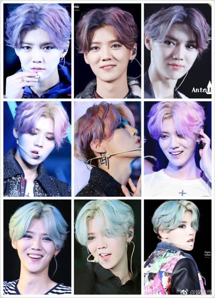 鹿晗新发型什么发色,鹿晗染什么发色好看