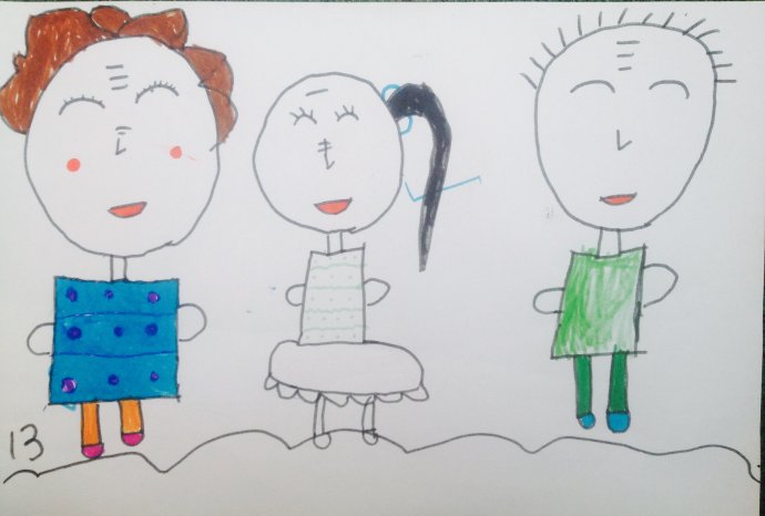 感谢我的女儿使我成长,感谢有你的女儿