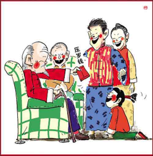 春节民俗：除夕夜的“老传统”