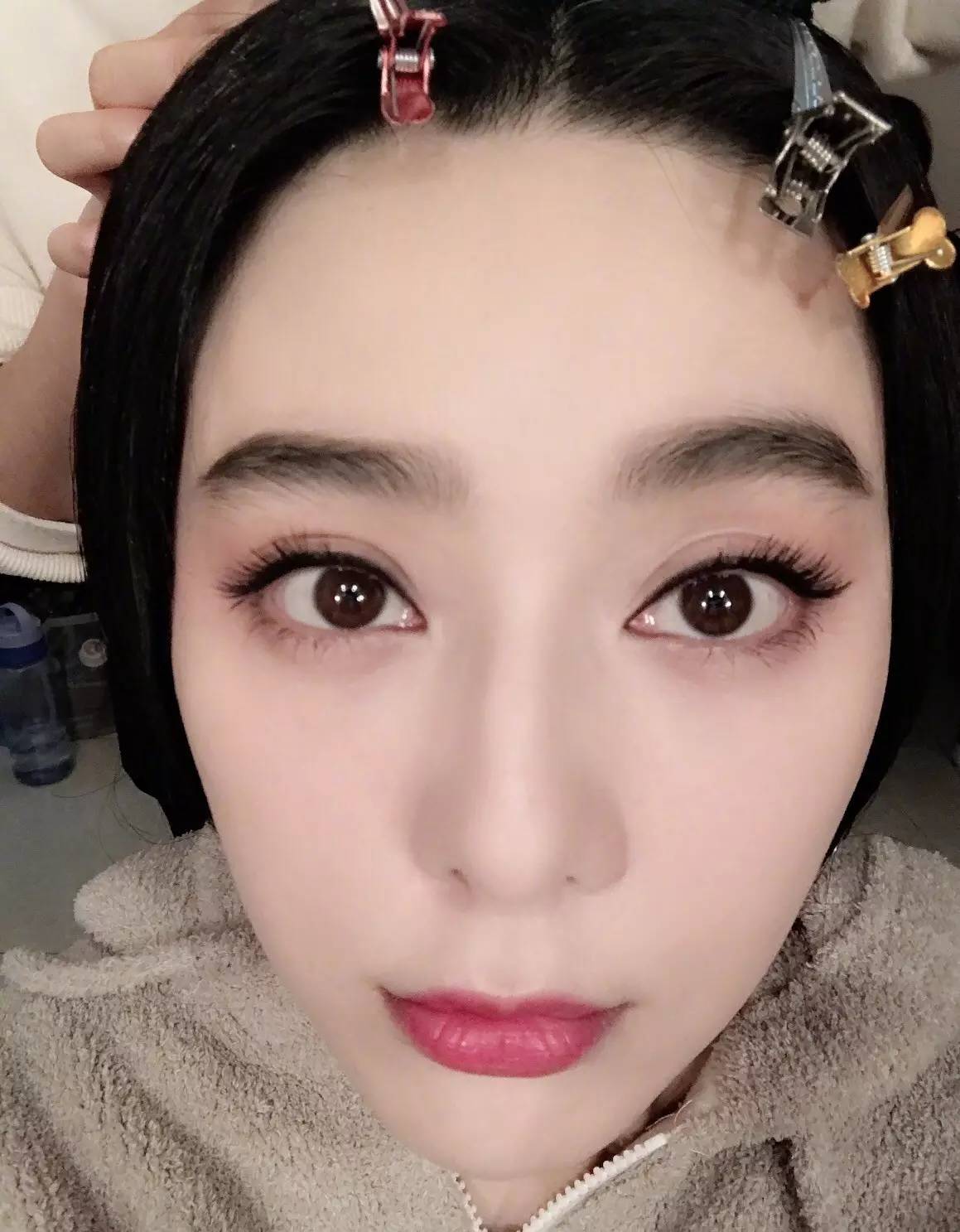 唐嫣同款遮瑕,唐嫣清淡妆容