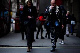 十月下旬伦敦穿衣街拍,秋冬穿搭男潮街拍