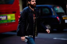 十月下旬伦敦穿衣街拍,秋冬穿搭男潮街拍