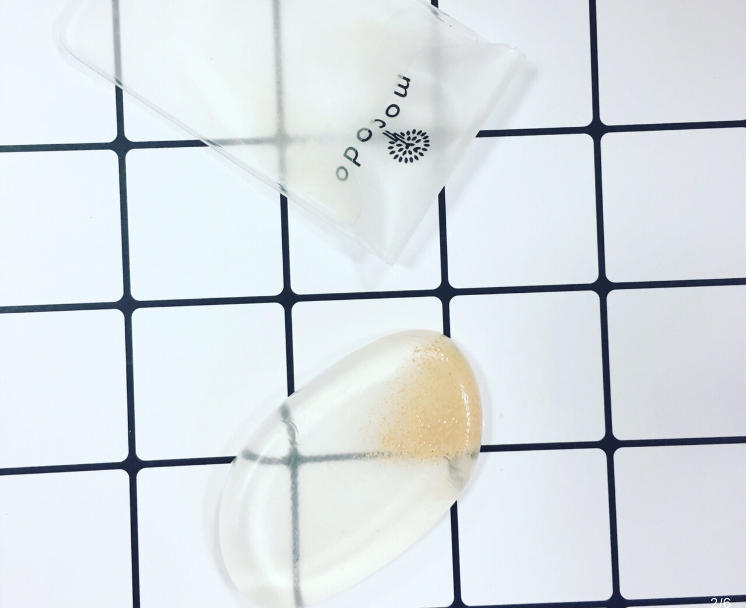 不吸粉的硅胶粉扑,贴肤气垫粉扑