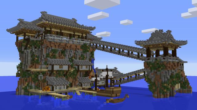 我的世界建筑大神作品详细教程,我的世界建筑大神作品建筑教程