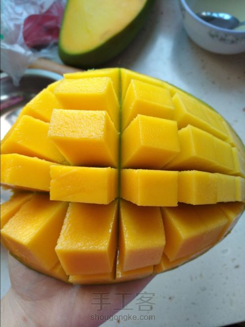 芒果超浓郁的慕斯～