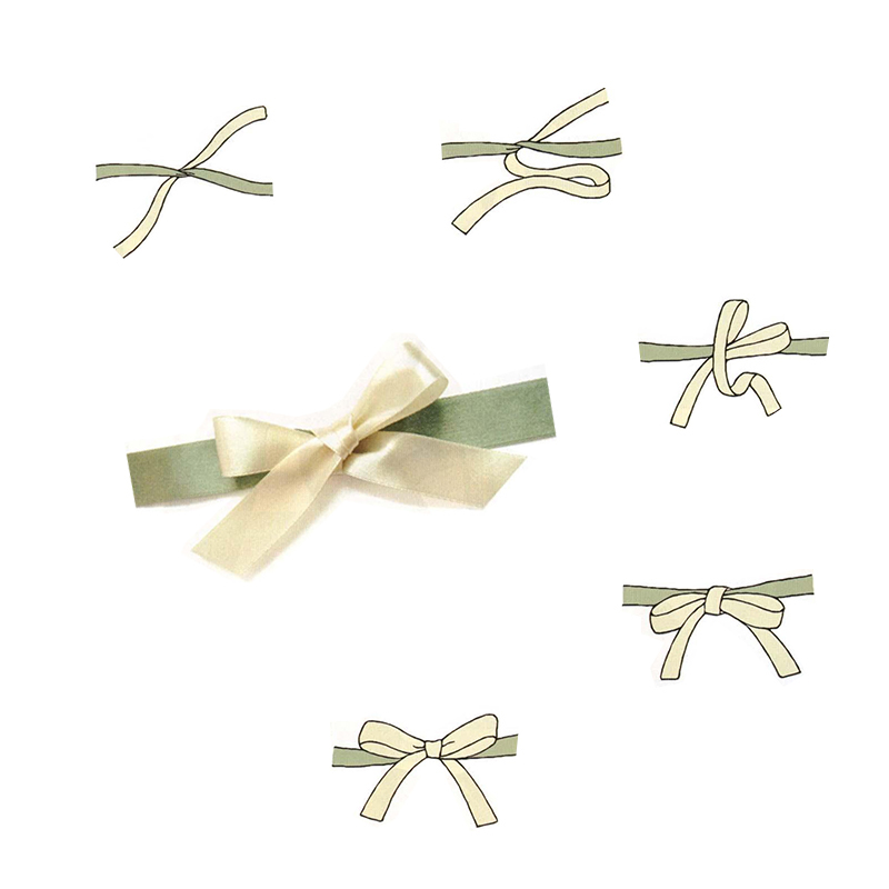 一些好用的礼品包装丝带系法,礼品盒包装丝带系法图解