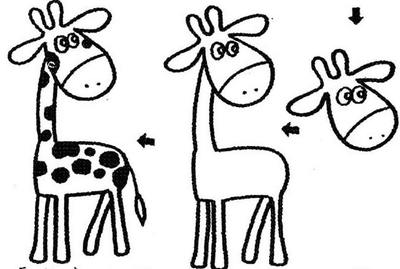 简笔画数字1到10画动物,画动物唱歌的样子简笔画