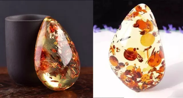 花珀人工爆花能够过检吗,人工爆花的花珀是假的吗