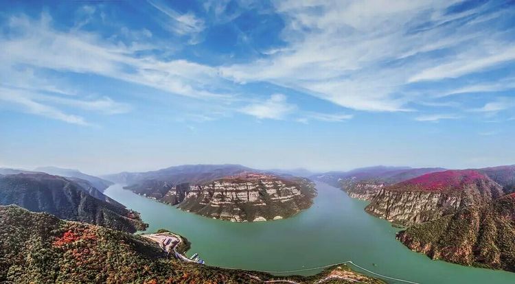 黄河丹峡韶山峡,渑池县韶山峡景区
