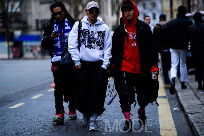 十月下旬伦敦穿衣街拍,秋冬穿搭男潮街拍