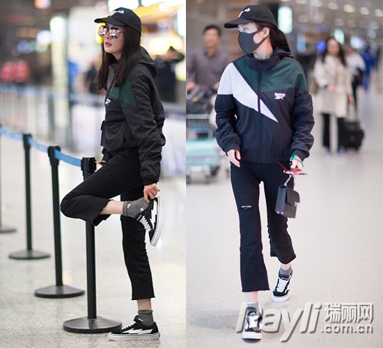 杨幂和唐嫣穿西装,唐嫣背过的这些时髦大牌包包