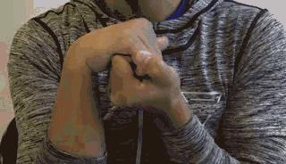 缓解鼠标手的方法,每天一分钟告别鼠标手