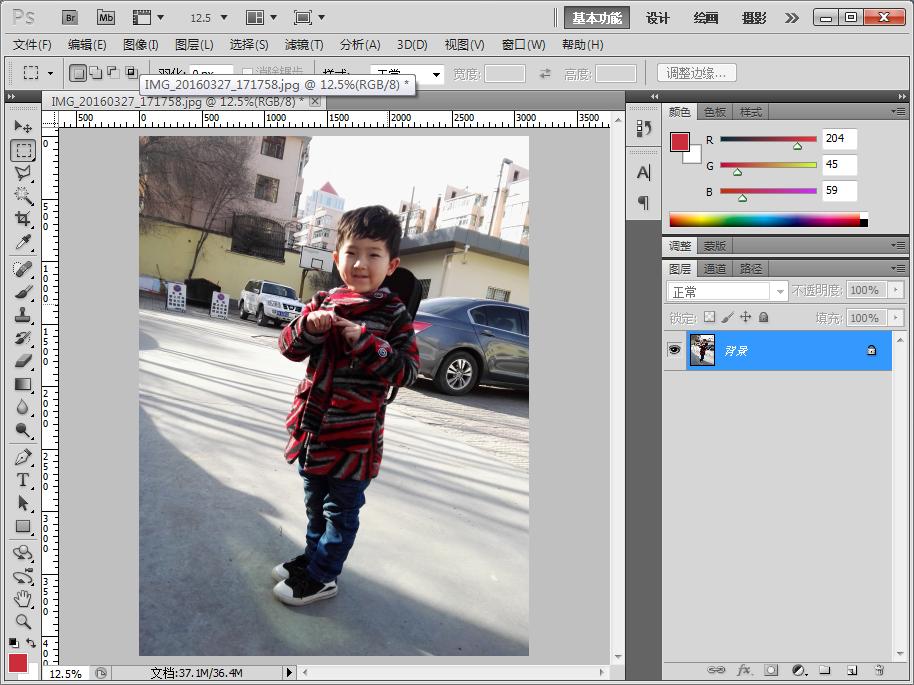 ps快速制作一寸二寸照片,ps免费证件照制作一寸至二寸照片