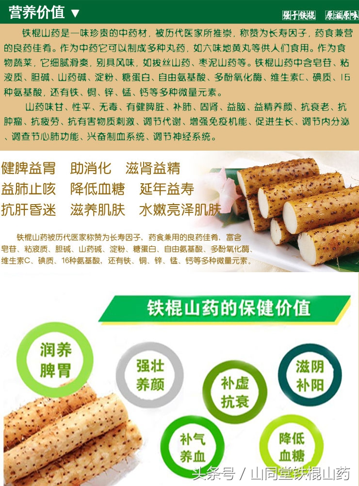 铁棍山药合适什么人食用,铁棍山药的十大功效与功能及禁忌