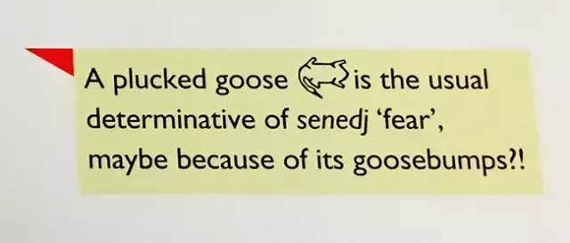 用古埃及文优雅地骂人，好想学圣书体呀！