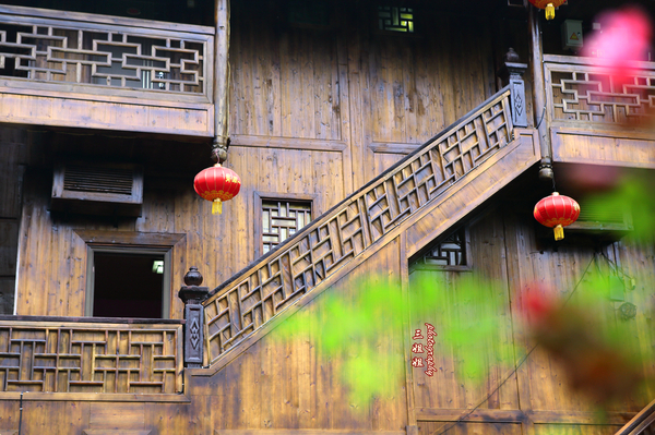 龚滩吴冠中乌江小镇 (乌江画廊龚滩古镇桃花源)