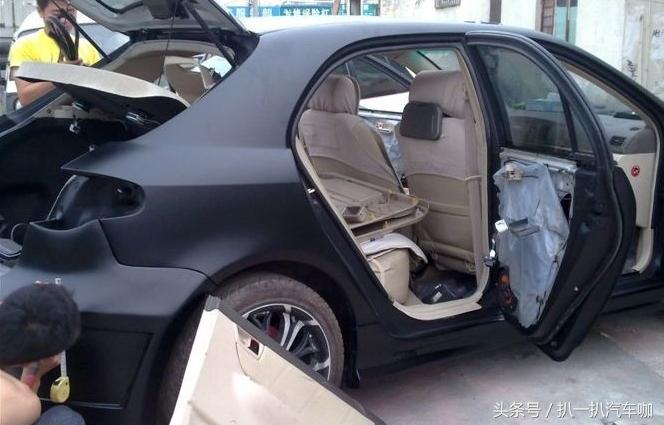 爆改比亚迪f3外观视频,比亚迪f3改装外观爆改