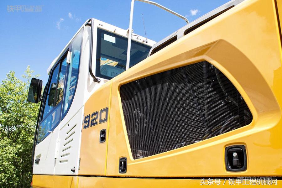 德国产的利勃海尔挖掘机920,利勃海尔挖掘机9800生产过程