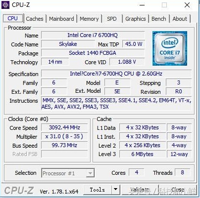 酷睿i7-7700hq和酷睿i7-4770k,i7-7700hqgtx1060