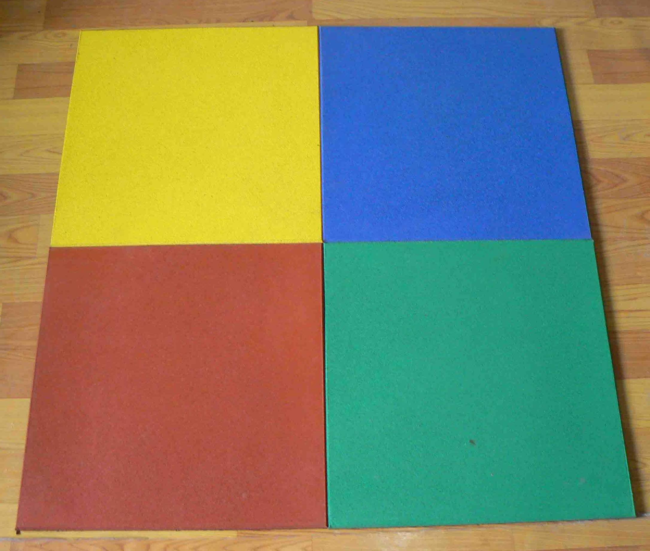 橡胶地垫制作全过程,橡胶地垫的铺设