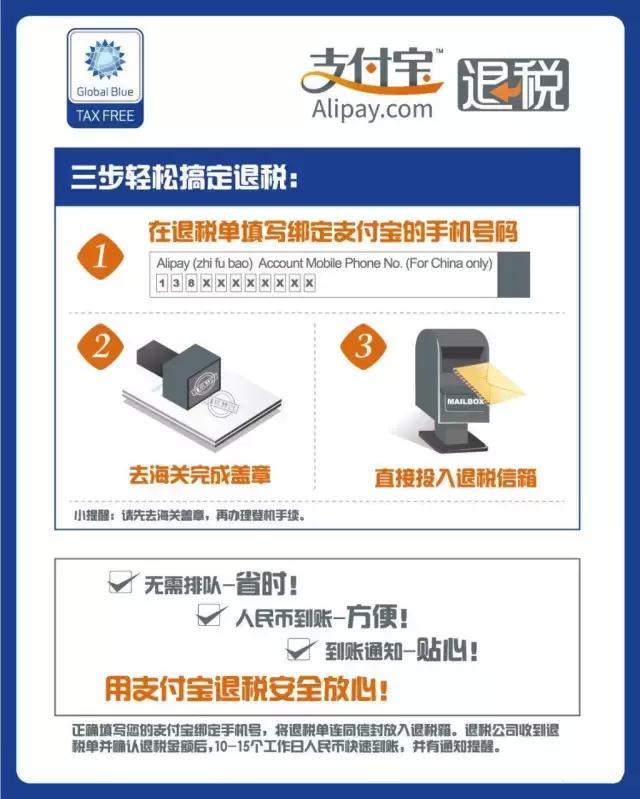 欧洲退税怎么通过支付宝查询,国外机场能够使用支付宝支付吗