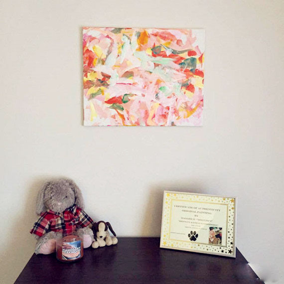 汪星人会作画 (汪星人的画作)