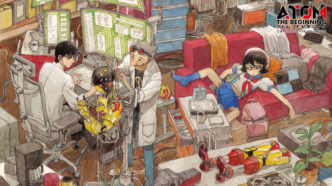 阿童木起源op,阿童木起源过场动画