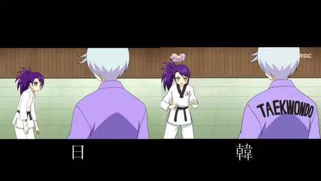 韩国人说中国动漫是韩国的,韩国人说思密达吗