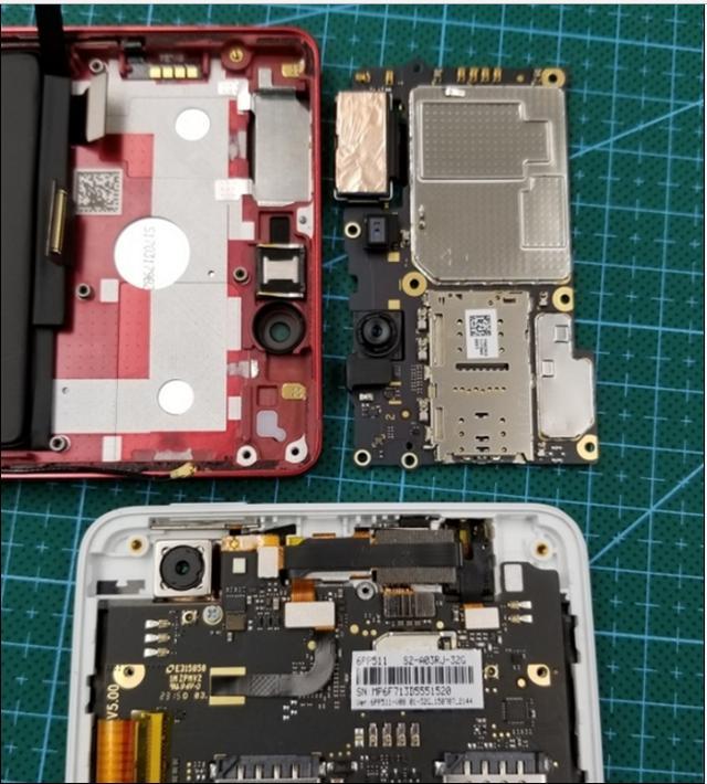 锤子坚果pro拆解图,锤子坚果pro手机拆解