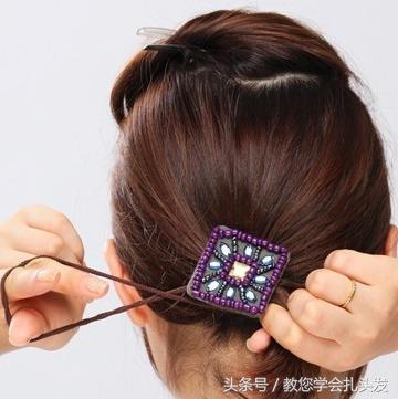 女儿波波头刘海怎么扎起来好看,波波头发型怎么把前面头发扎起来