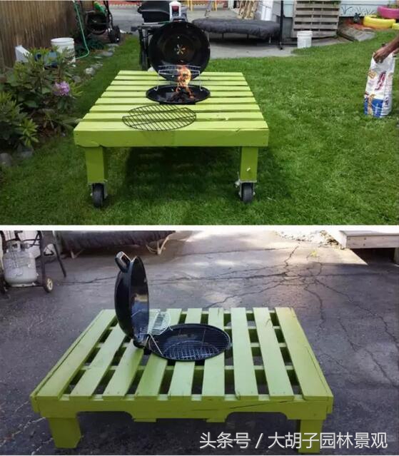 庭院烧烤台设计效果图,欧式庭院烧烤台图片大全