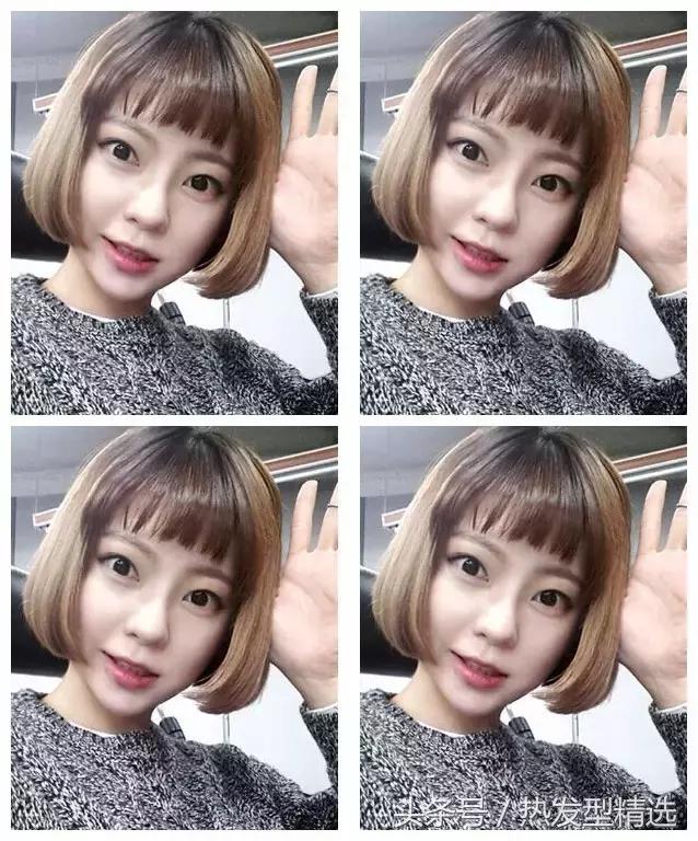 方圆脸合适剪中分短发吗,圆脸中分短发怎么烫才好看