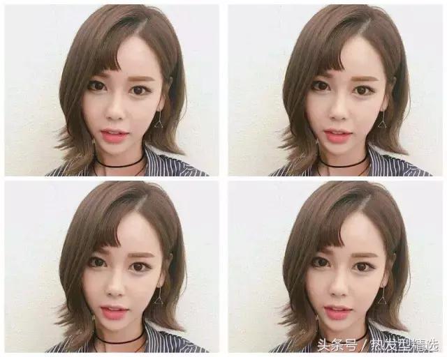 方圆脸合适剪中分短发吗,圆脸中分短发怎么烫才好看