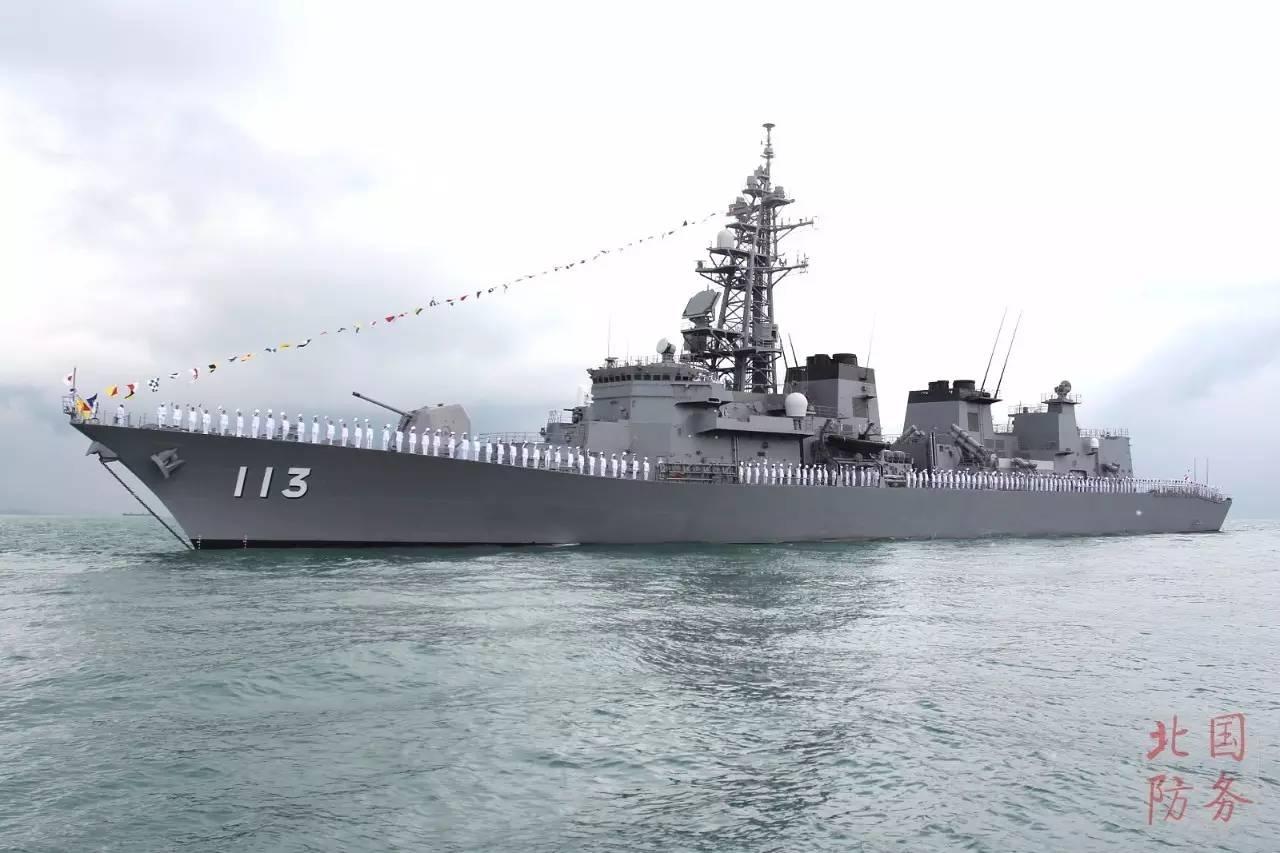 日本参加海上阅兵的军舰叫什么 (海上阅兵日本军舰)