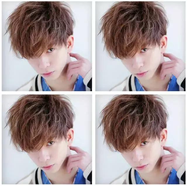 男士蓬松定位烫发图片,男士蓬松定位烫发型