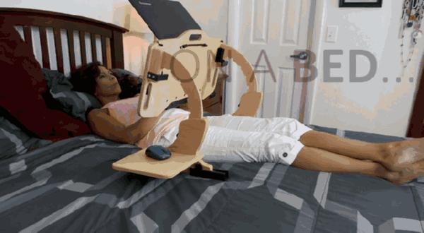 赖床*党**生活不能自理？No，我有懒人桌！