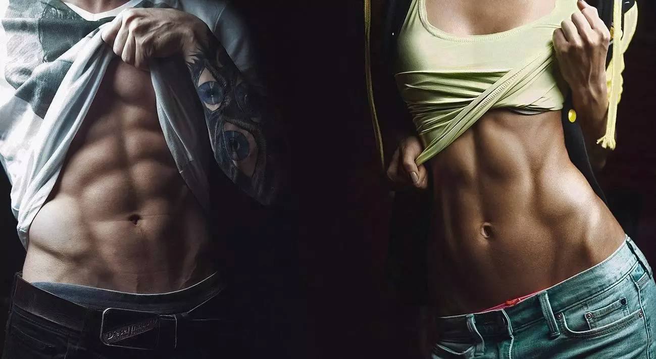 只做锤式卷腹能够练马甲线吗,只做卷腹能够练马甲线吗