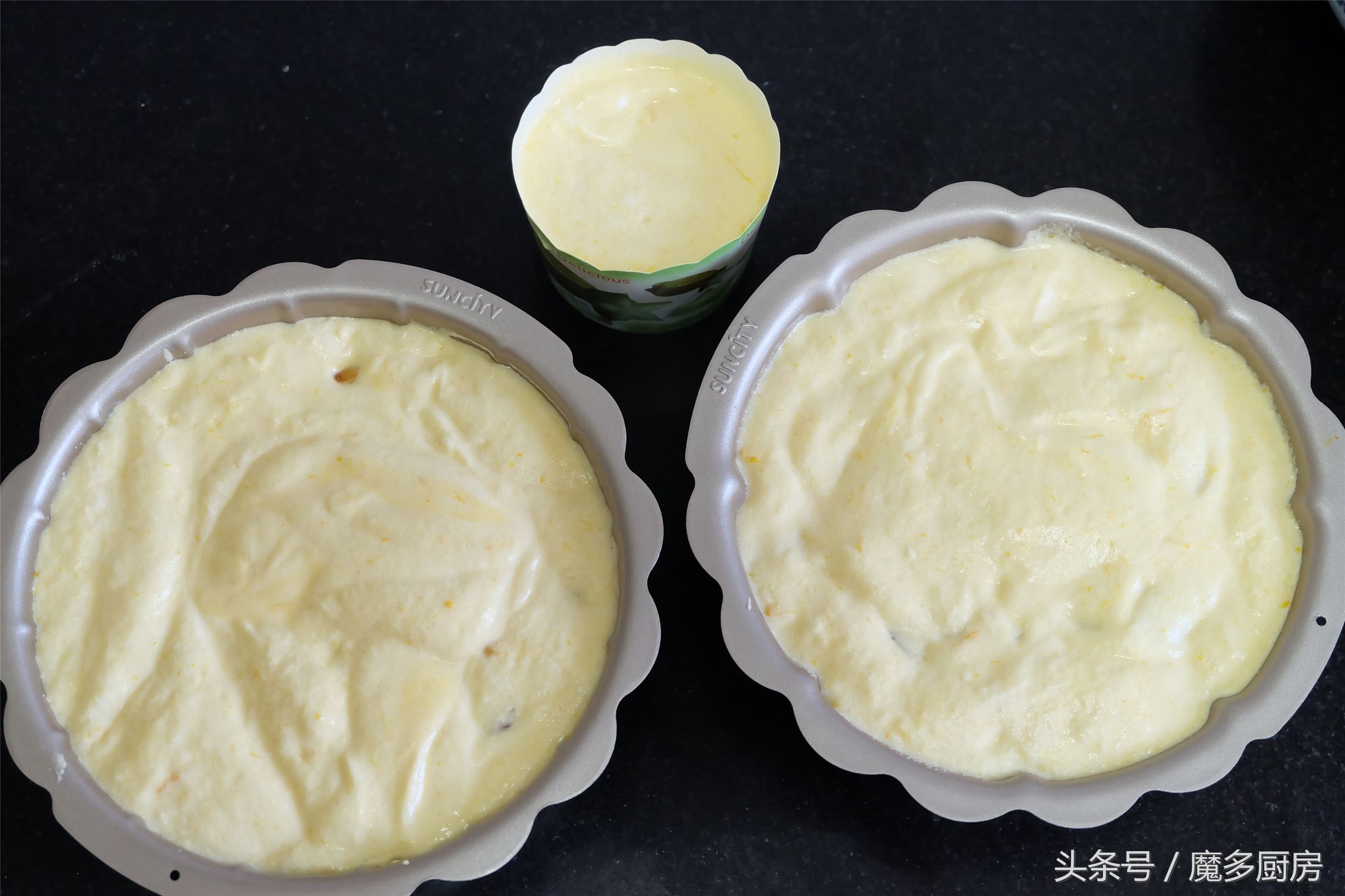 女儿爱吃的蛋糕，不用油不用奶，低糖更健康，营养美味妈妈制作