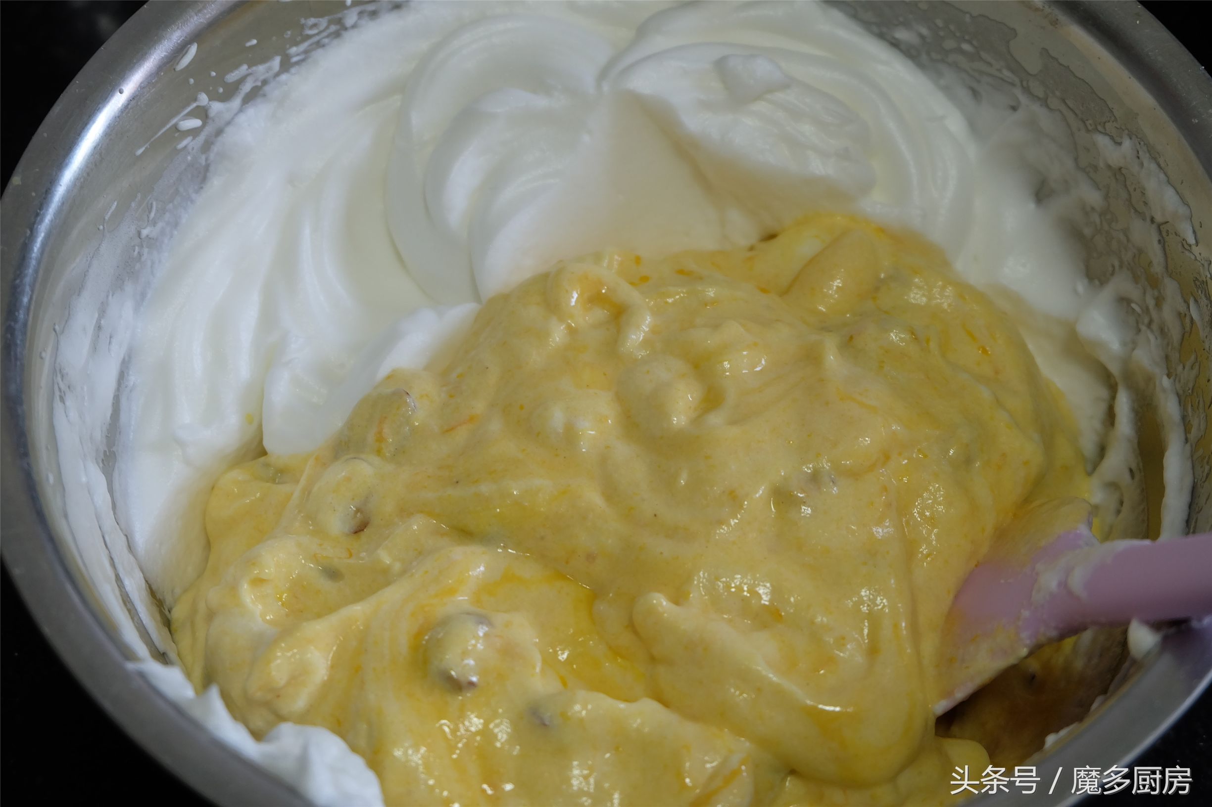 女儿爱吃的蛋糕，不用油不用奶，低糖更健康，营养美味妈妈制作