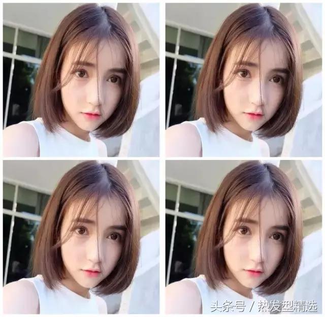 方圆脸合适剪中分短发吗,圆脸中分短发怎么烫才好看