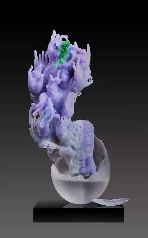 粉色紫罗兰翡翠,女人喜爱的珠宝