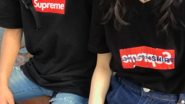 他不敢承认花800块买的boxlogo是假货