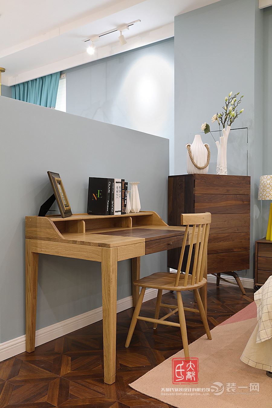 杭州楼顶日照房装修效果图,翡丽湾简约装修风格全屋效果图