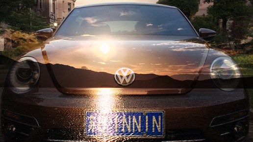 14年大众甲壳虫白色驾驶感受,新到17年大众甲壳虫