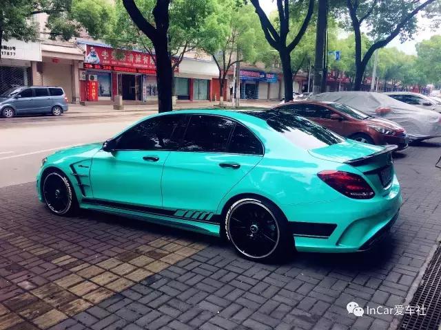 浙江奔驰glc260改装案例,浙江杭州奔驰改装c200