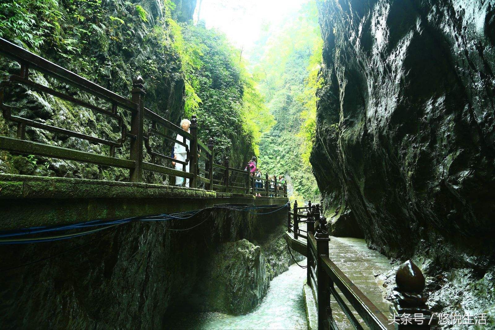 天下名山完全版,中国最著名的一线天在哪个地方